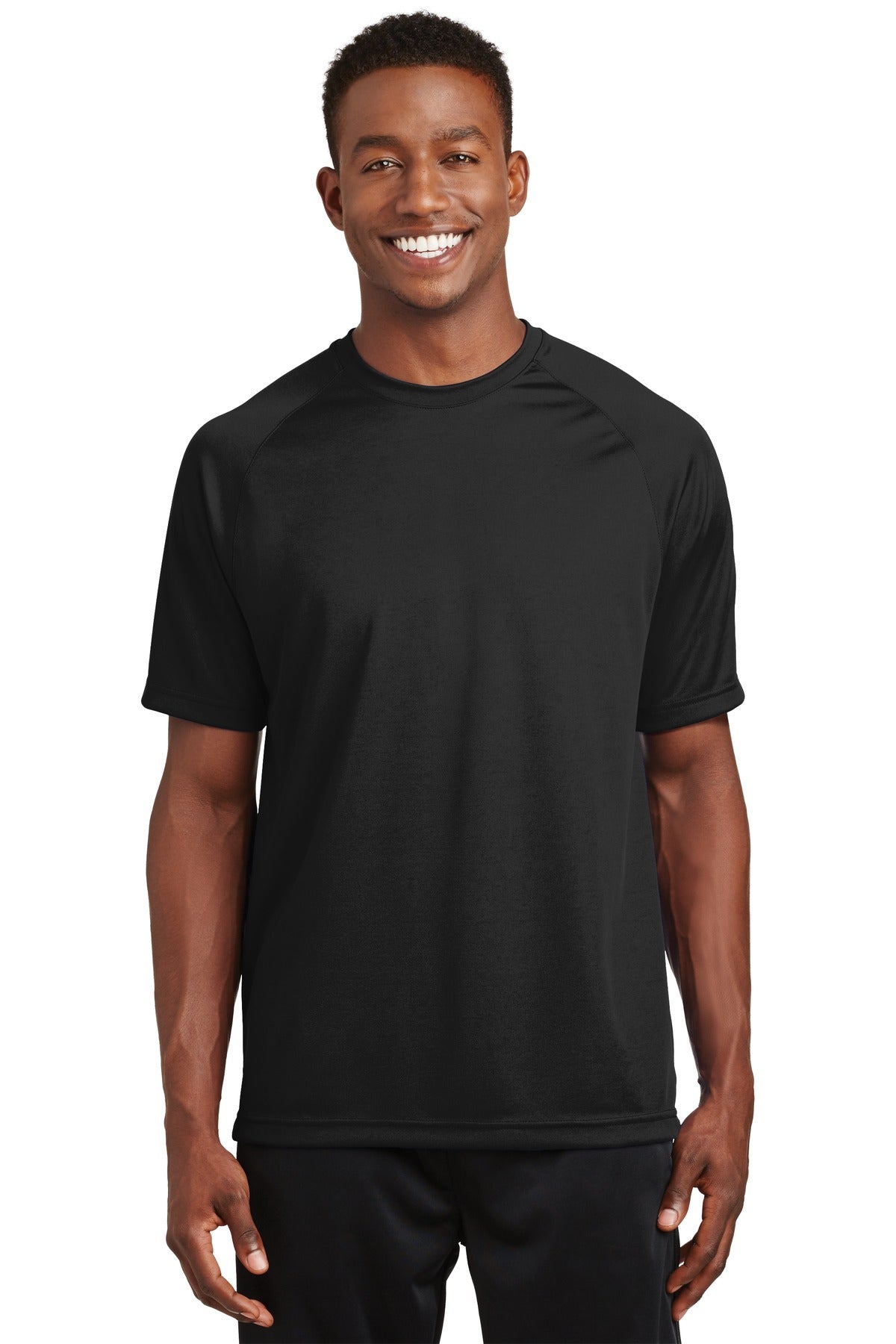 Sport-Tek® Dry Zone® Short Sleeve Raglan T-Shirt. T473