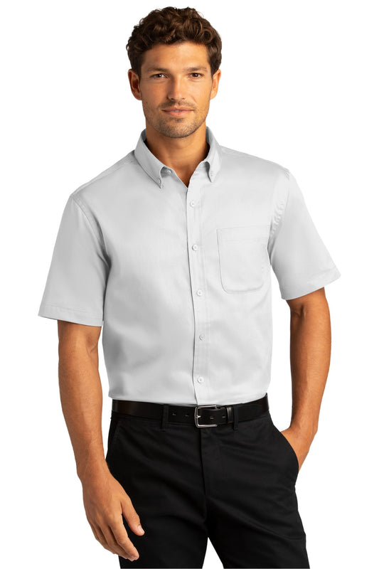 Port Authority® Short Sleeve SuperPro React™ Twill Shirt. W809