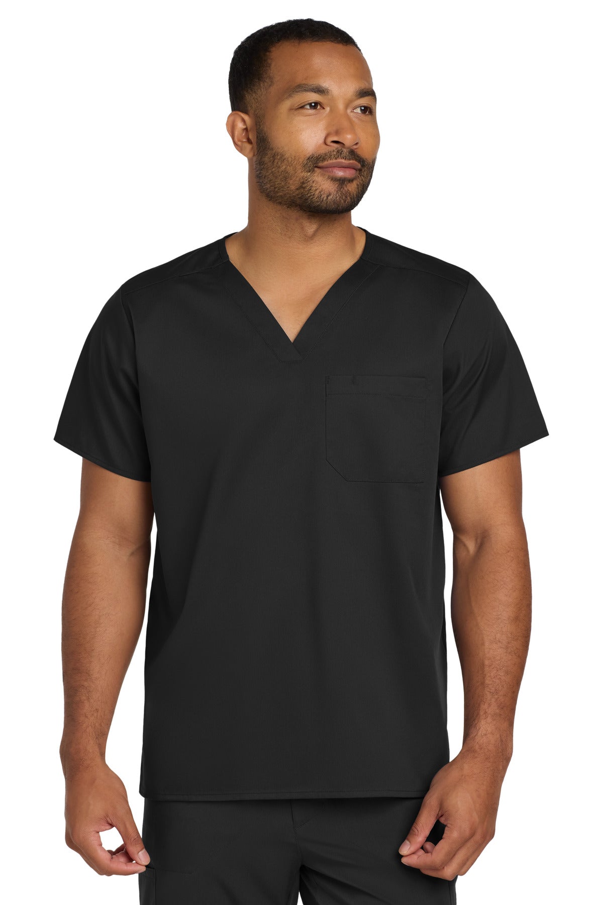 Wink® Unisex WorkFlex Chest Pocket V-Neck Top WW3160