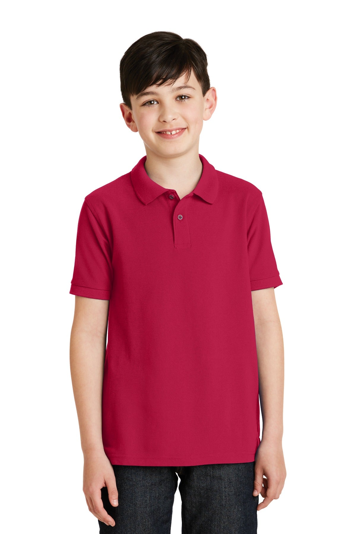 Port Authority® Youth Silk Touch™ Polo.  Y500