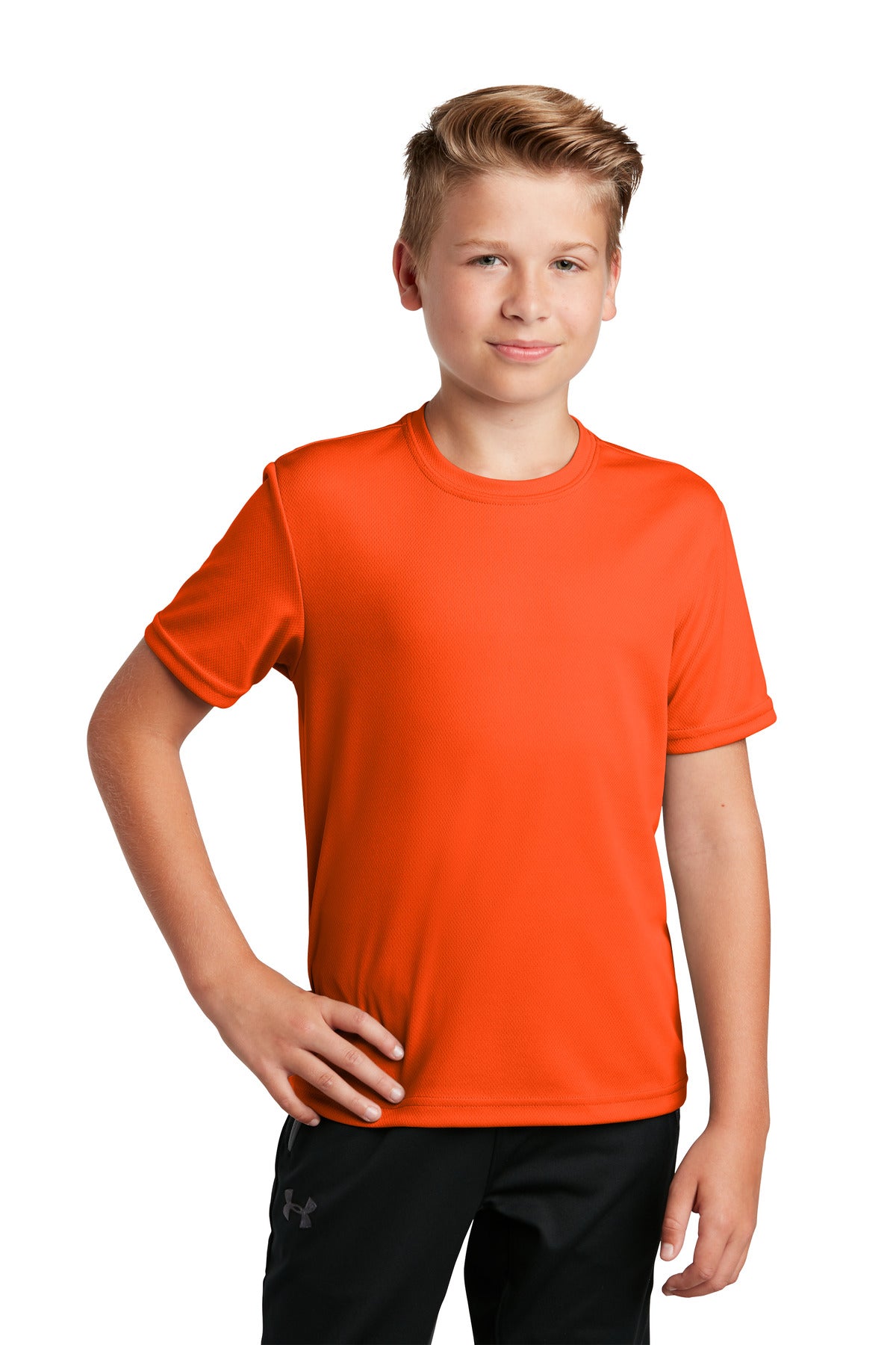 Sport-Tek® Youth PosiCharge® RacerMesh® Tee. YST340