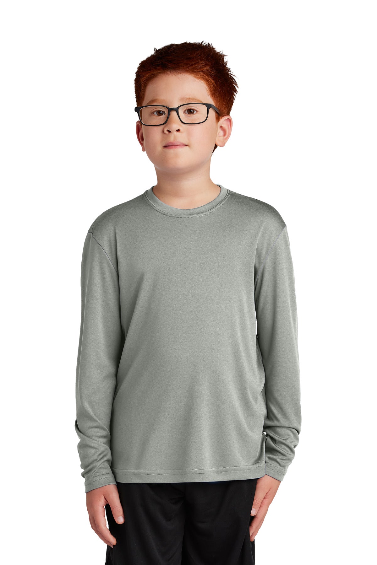 Sport-Tek® Youth Long Sleeve PosiCharge® Competitor™ Tee. YST350LS