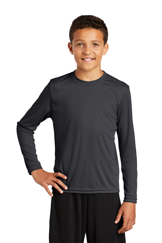 Sport-Tek® Youth Long Sleeve PosiCharge® Competitor™ Tee. YST350LS