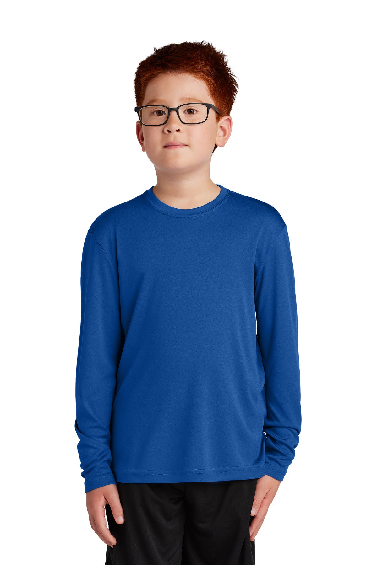 Sport-Tek® Youth Long Sleeve PosiCharge® Competitor™ Tee. YST350LS