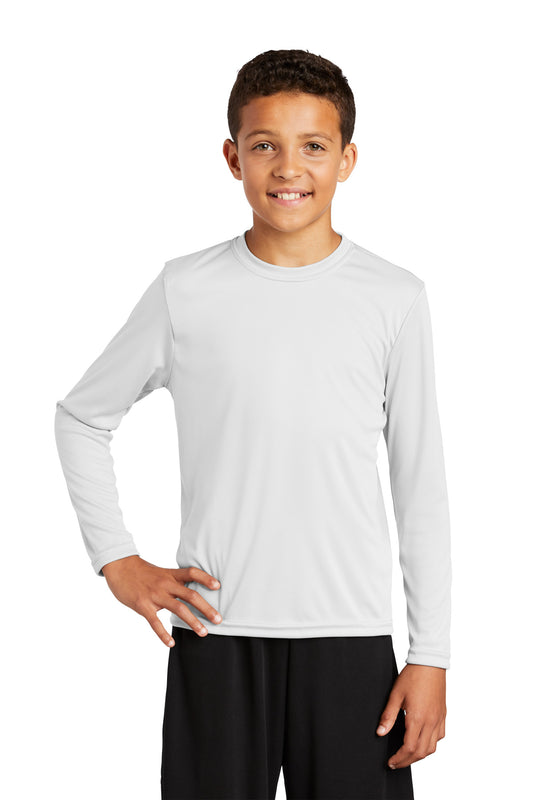 Sport-Tek® Youth Long Sleeve PosiCharge® Competitor™ Tee. YST350LS