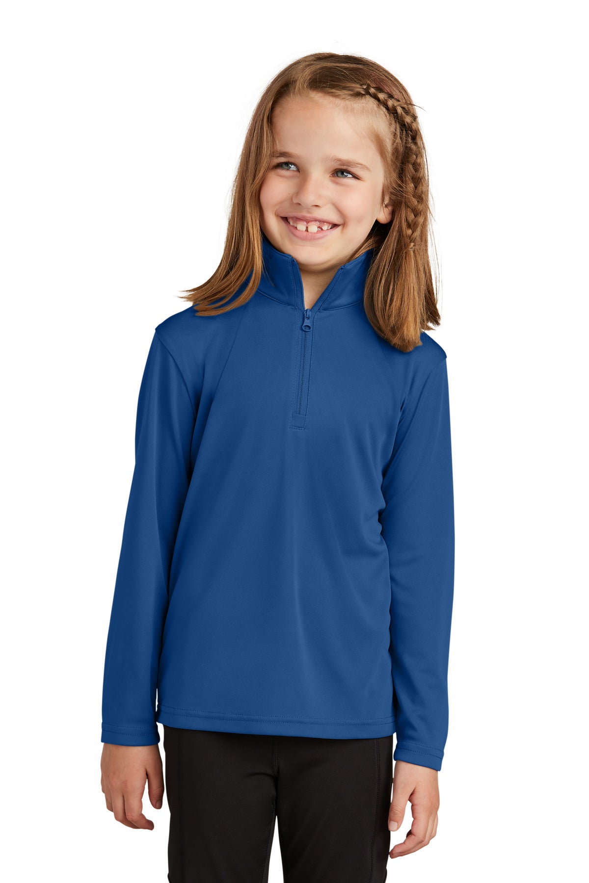 Sport-Tek ® Youth PosiCharge ® Competitor ™ 1/4-Zip Pullover. YST357