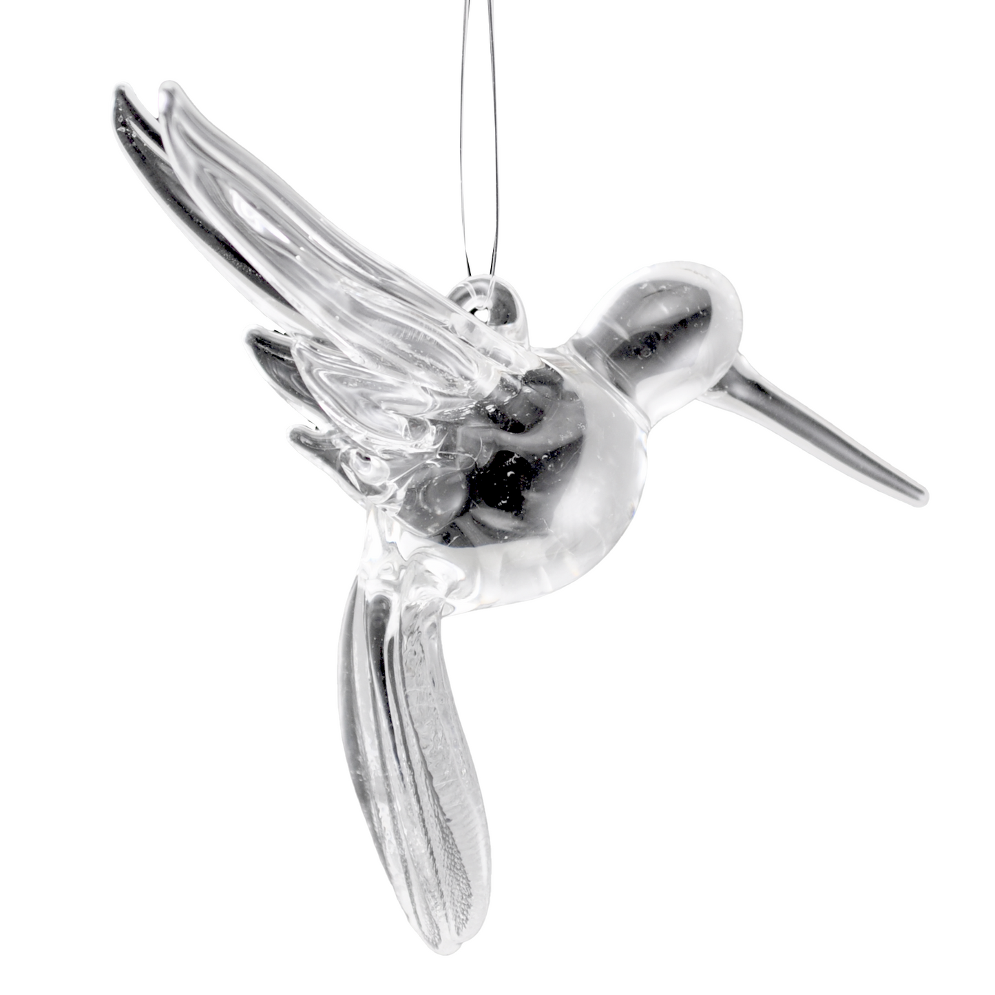 Glass Hummingbird by Crystal Castle® - Clear