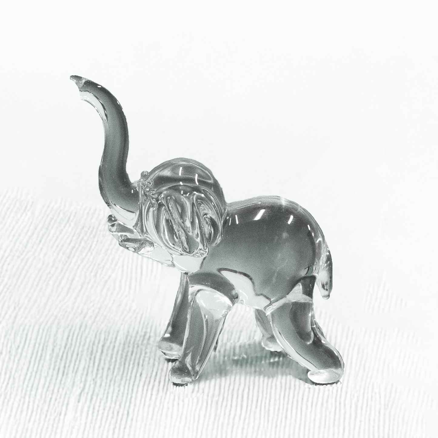 Small Glass Elephant by Crystal Castle®