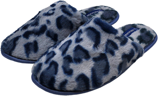 Women's Indoor Leopard Print Slippers