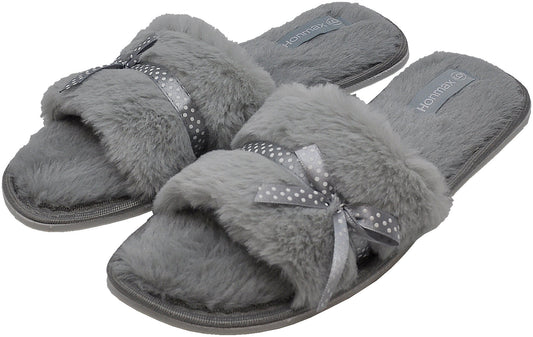 Women's Indoor Slippers With Bows