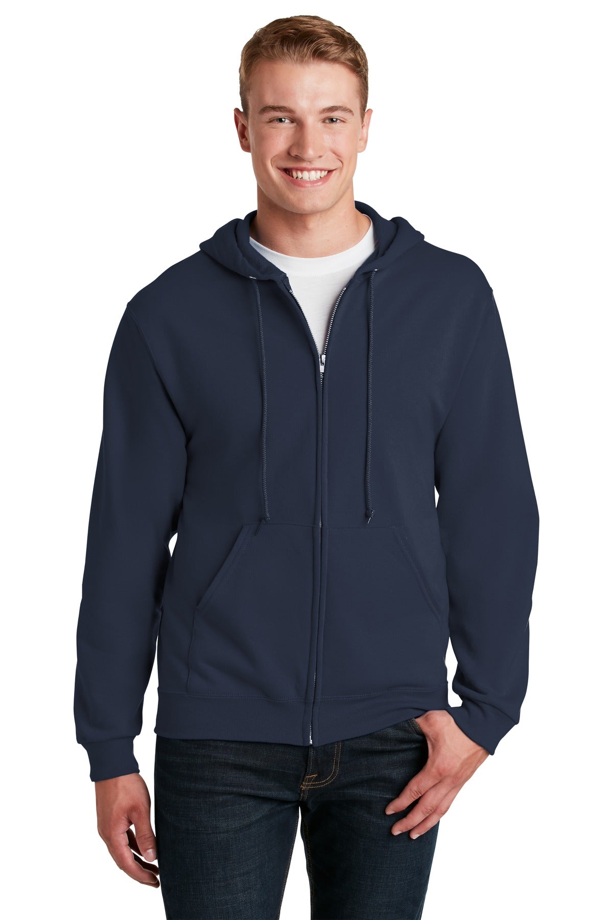 Jerzees® - NuBlend® Full-Zip Hooded Sweatshirt.  993M