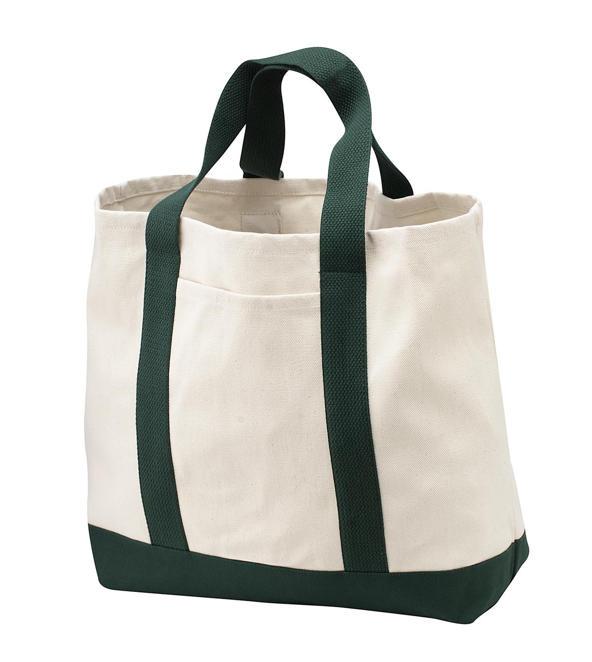 Port Authority® - Ideal Twill Two-Tone Shopping Tote.  B400
