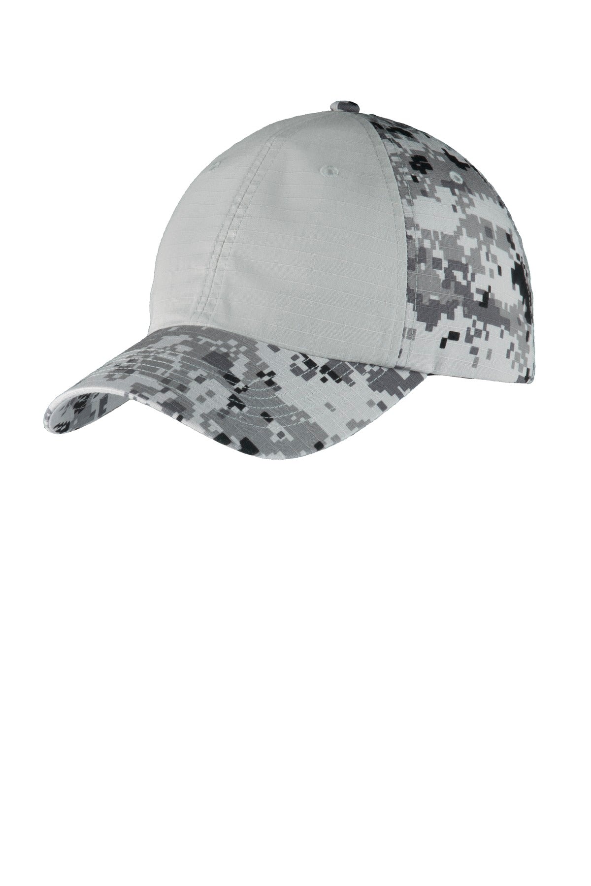 Port Authority® Colorblock Digital Ripstop Camouflage Cap. C926