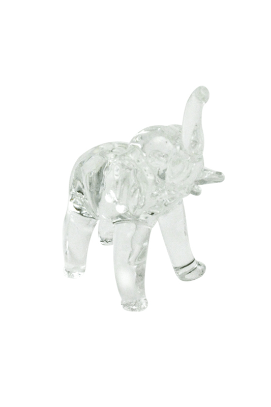 Small Glass Elephant by Crystal Castle®