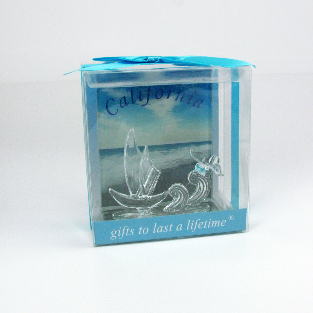 Glass California Figurines by Crystal Castle®