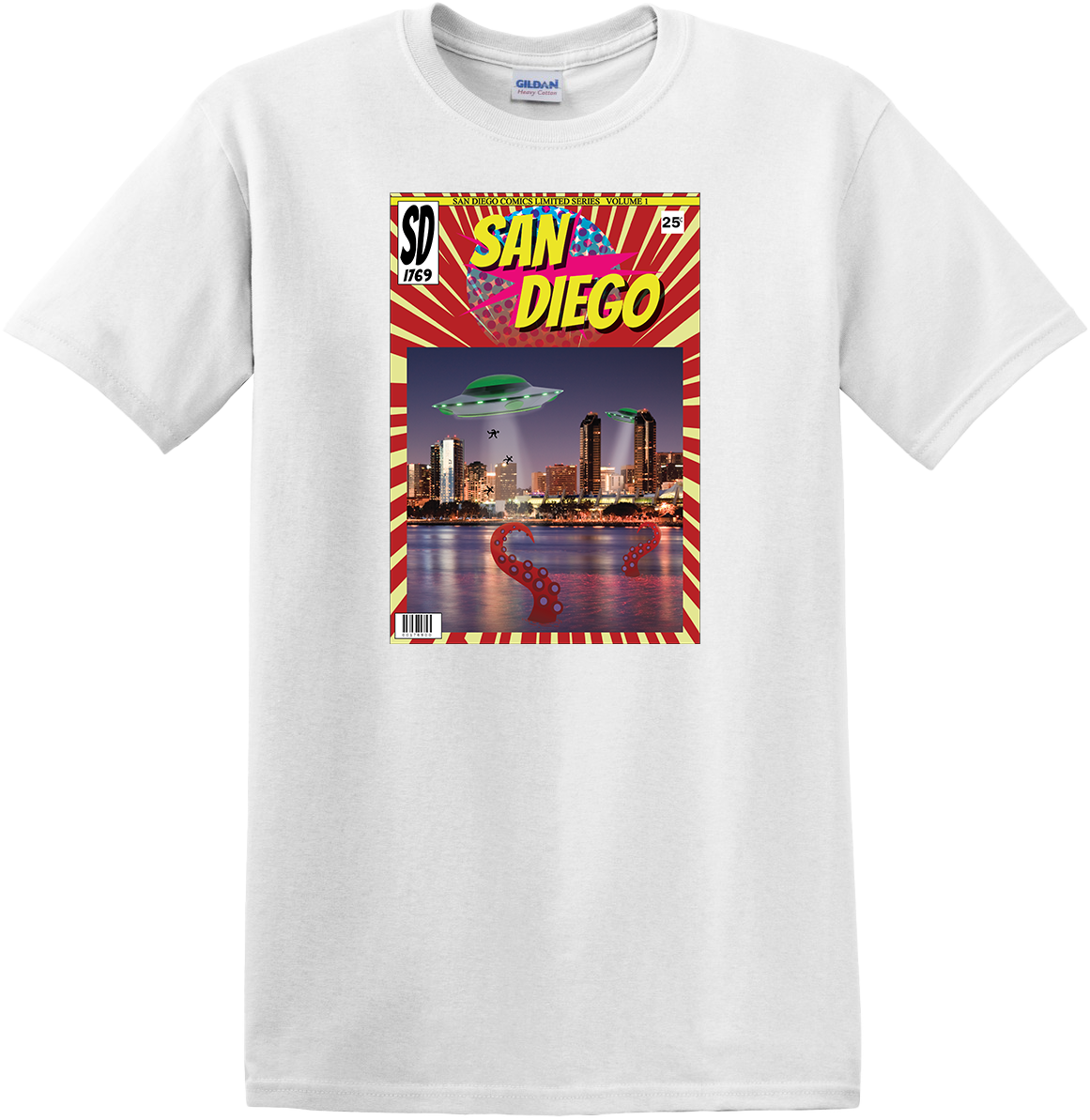 Graphic T-Shirt - Comic Book Cover