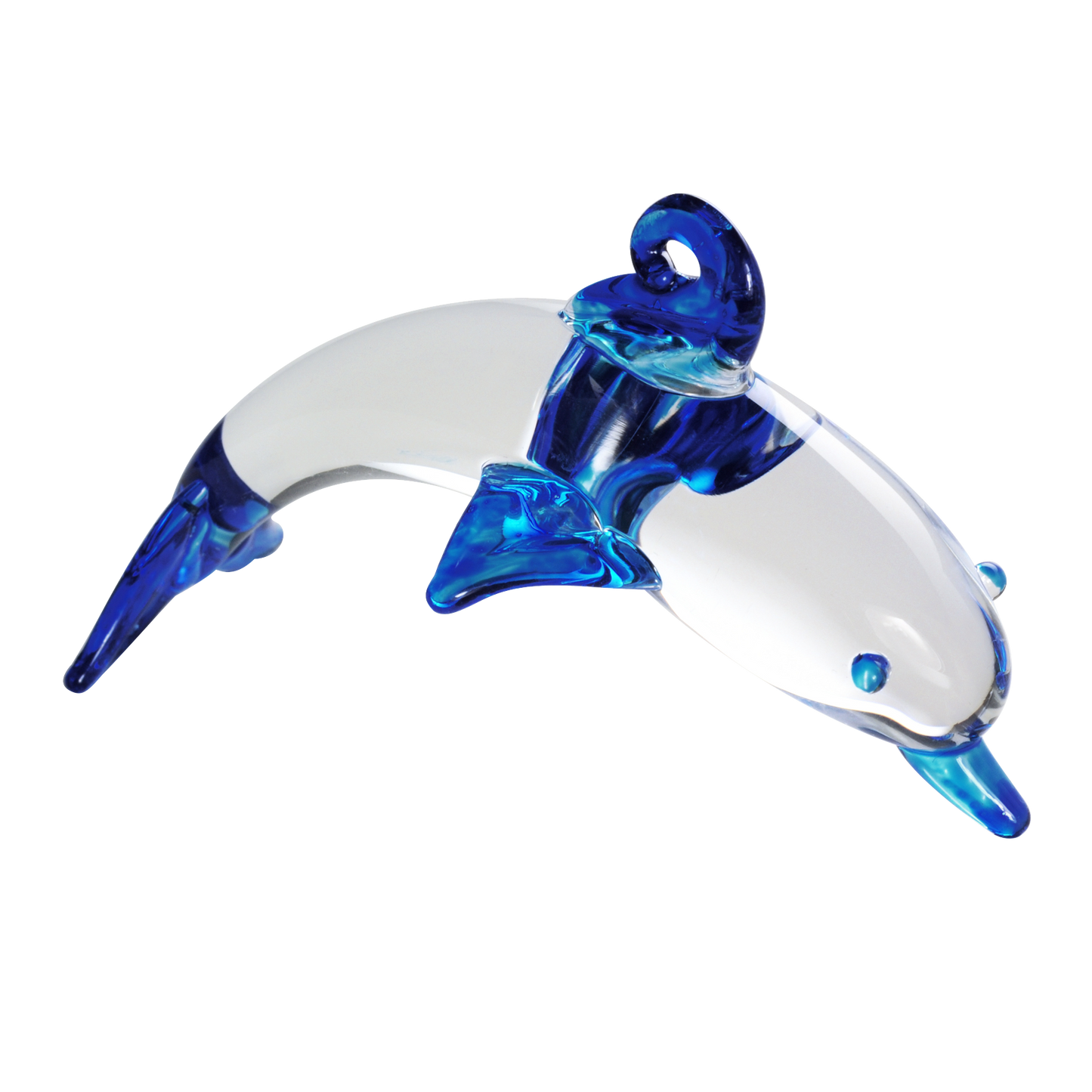 Glass Dolphins, Includes Stand Set