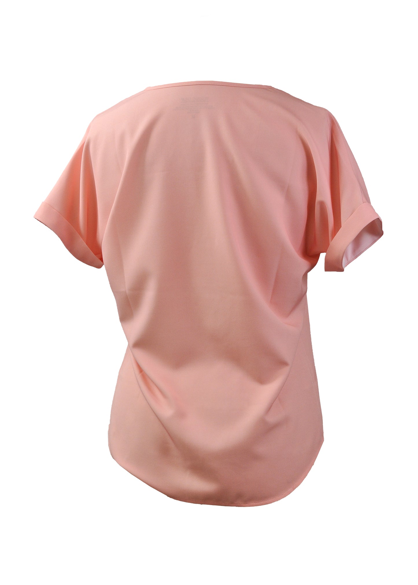 Young USA Ladies Fashion Blouse Side View - Pink