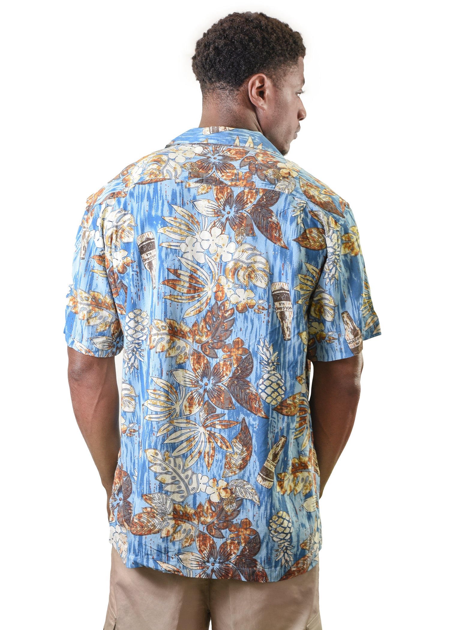 Men's Hawaiian Shirt - Cars, Surfboards and Palm Trees – MODA GOODS