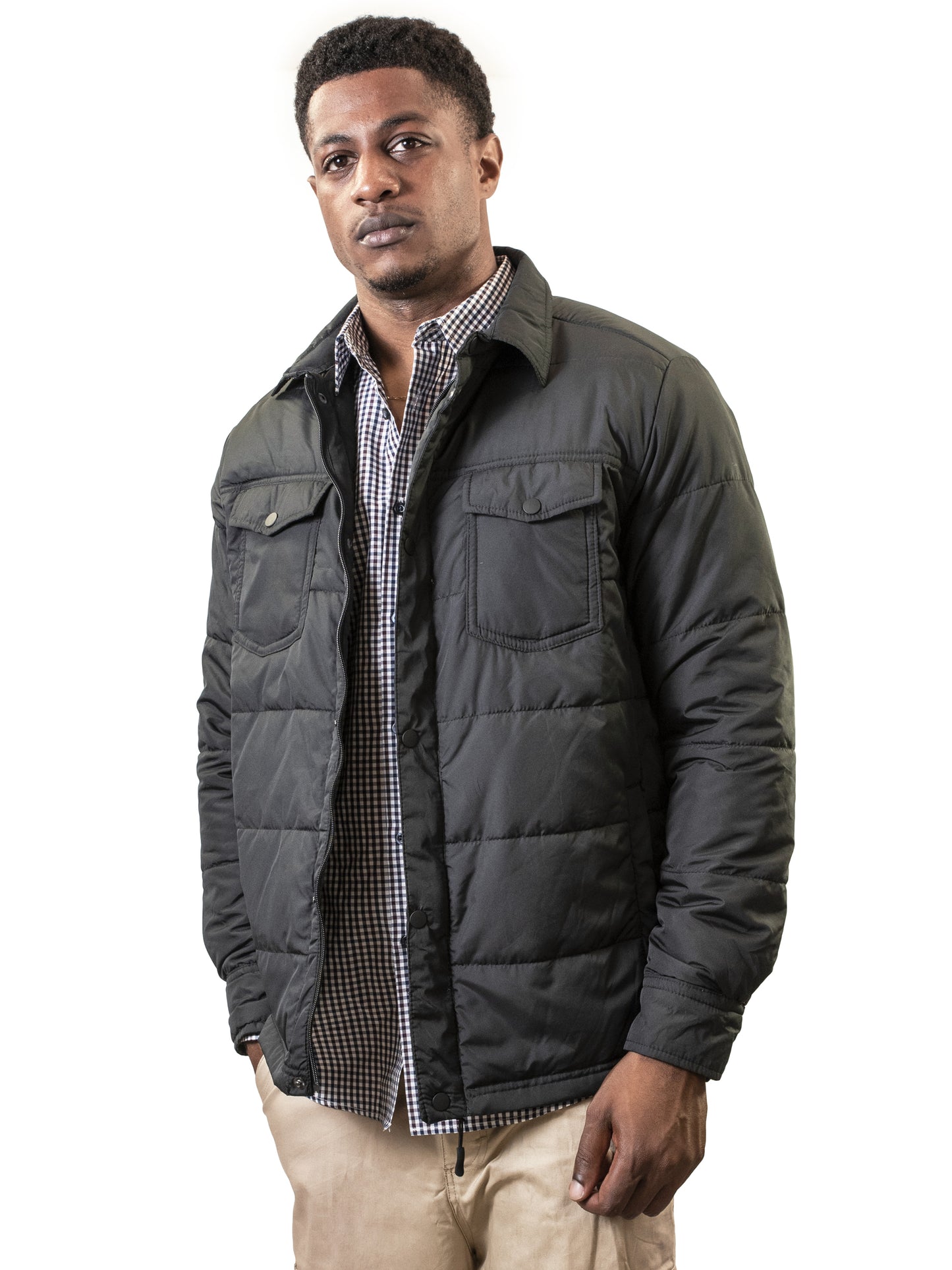 Young USA® Men's Lightweight Quilted Jacket