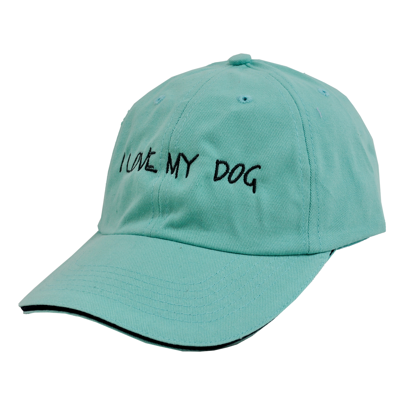 Pet Collection "I Love My Dog" 100% Cotton Adjustable Sports Cap.