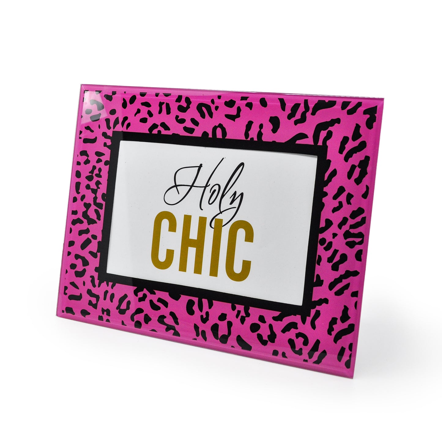 Cheetah Pattern Photo Frame by Crystal Castle
