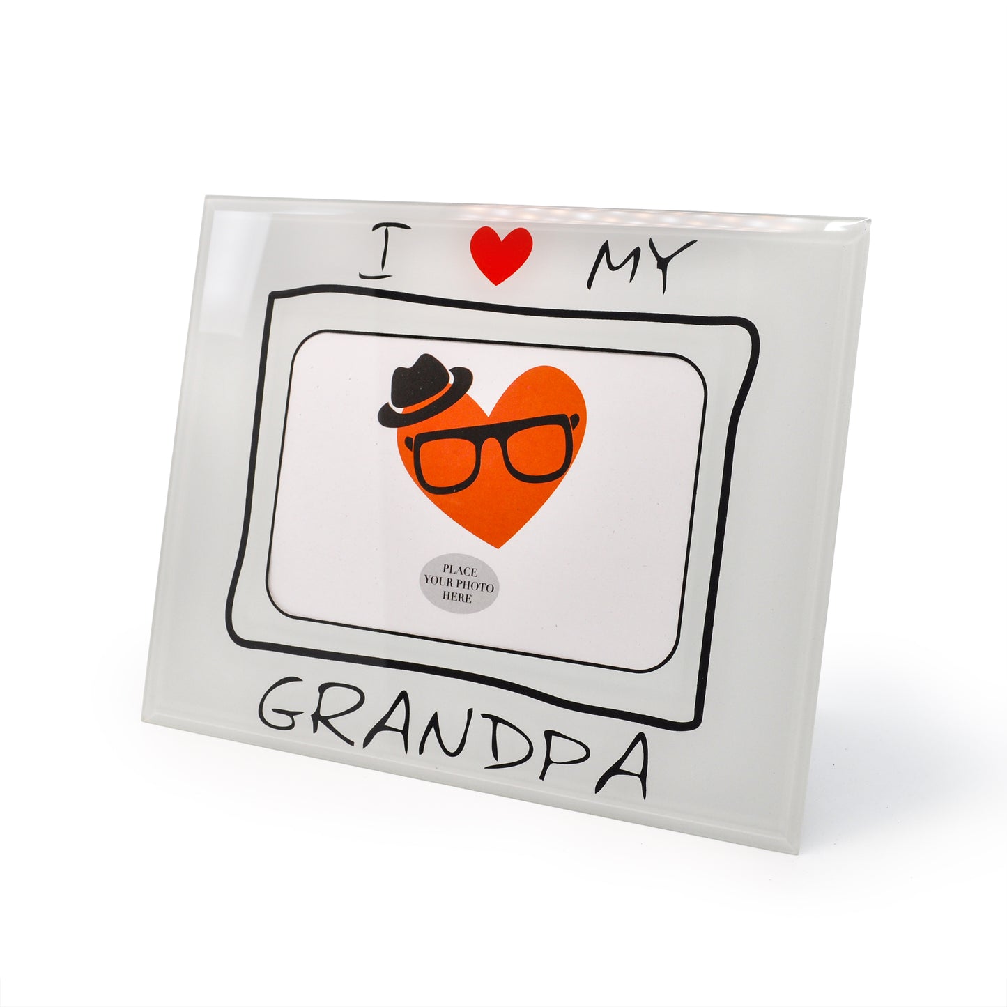 Love Grandpa Photo Frame by Crystal Castle