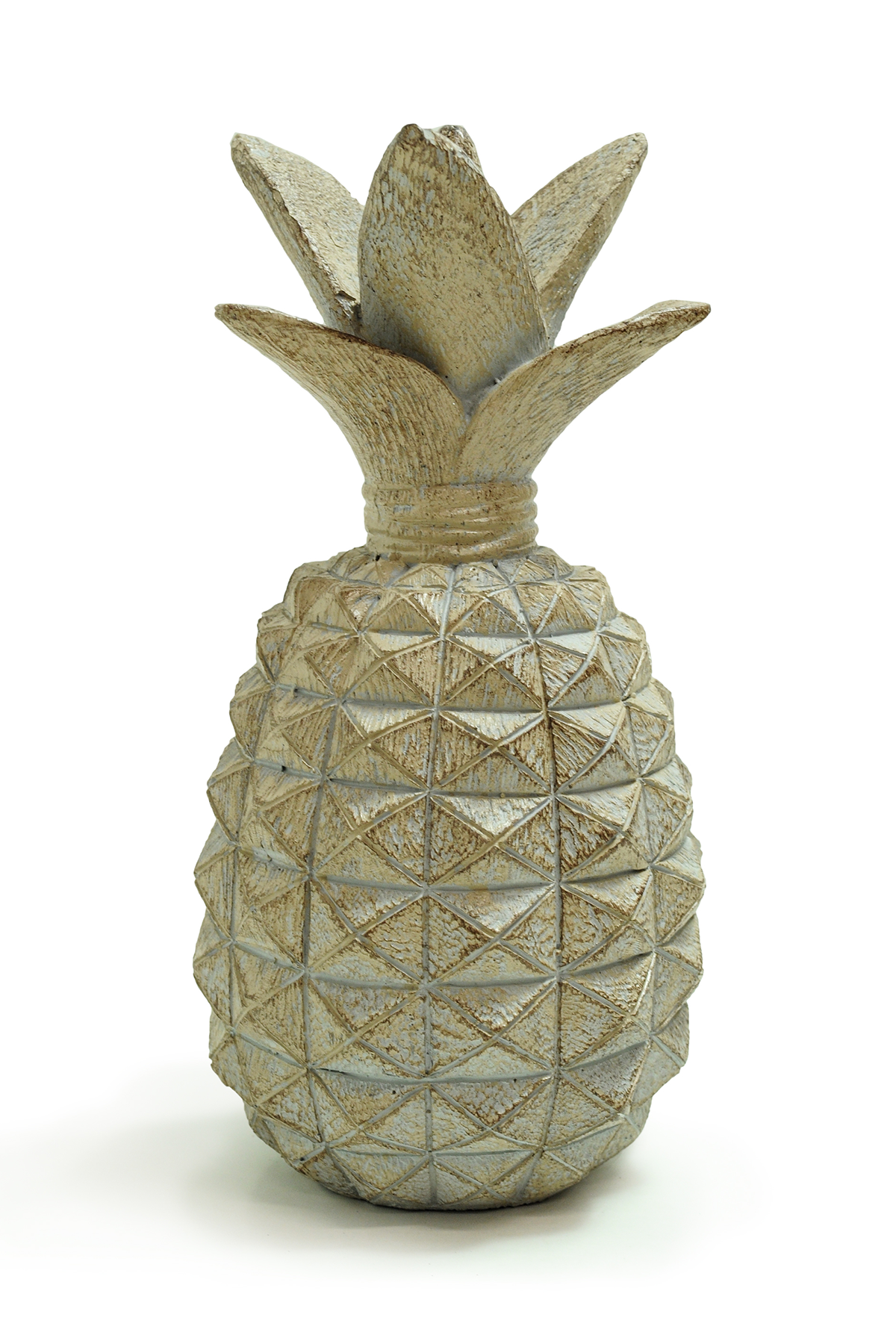 Pine Apple Stone Garden Home Décor Display by Crystal Castle®