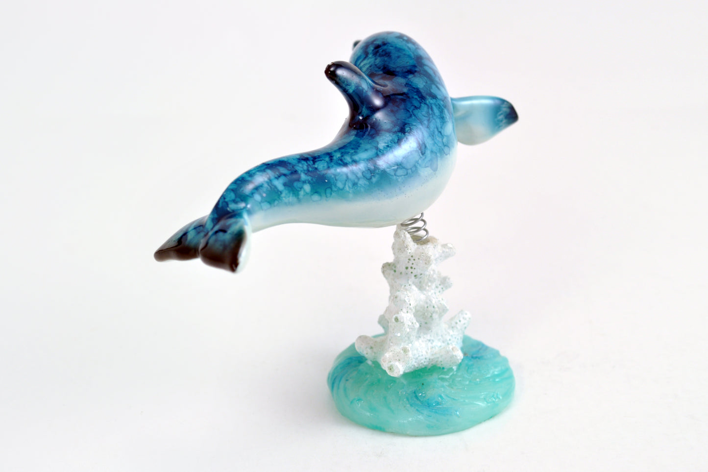 Bobble Dolphin Figurine by Crystal Castle®