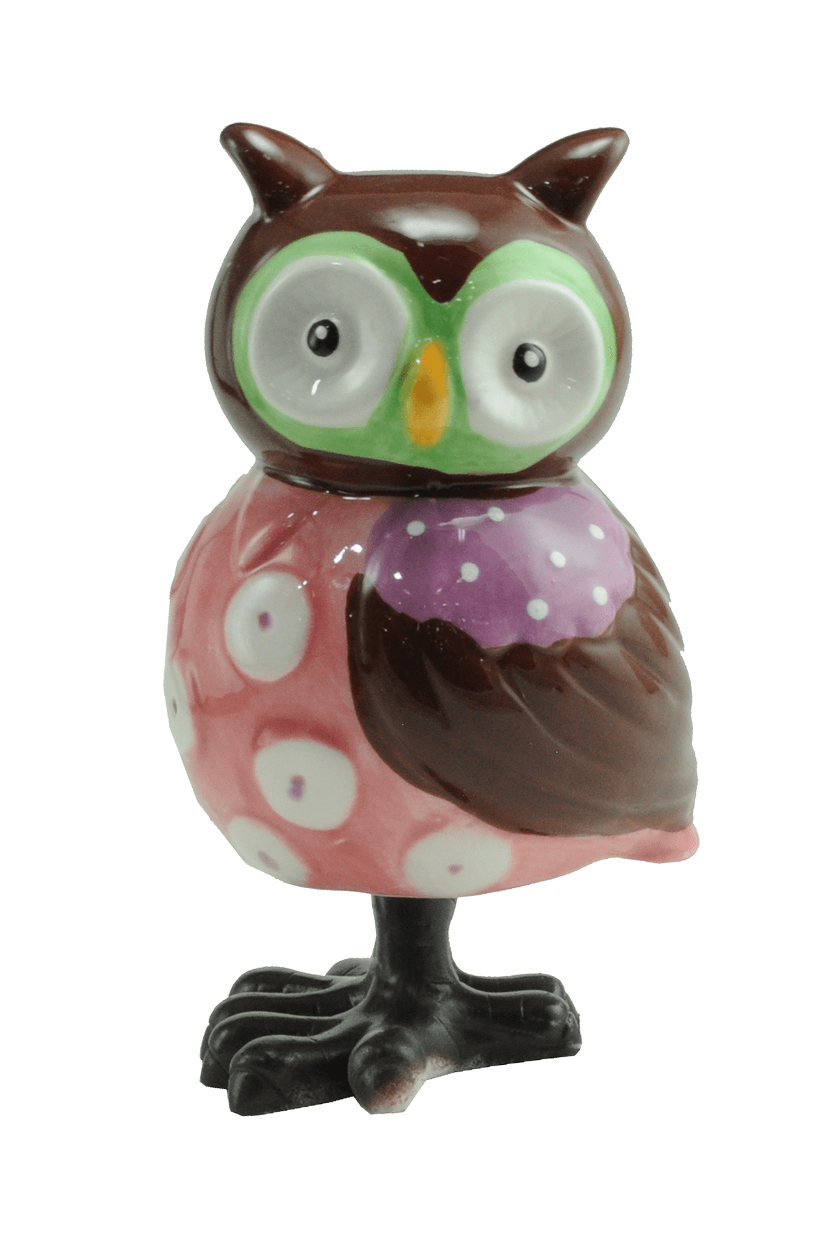 Bobble Brown Owl Figurine by Crystal Castle®