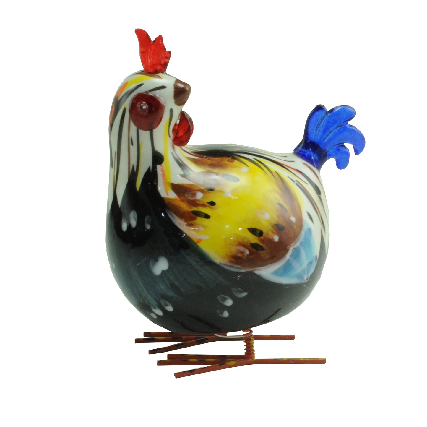 Bobble Rooster Figurine by Crystal Castle®