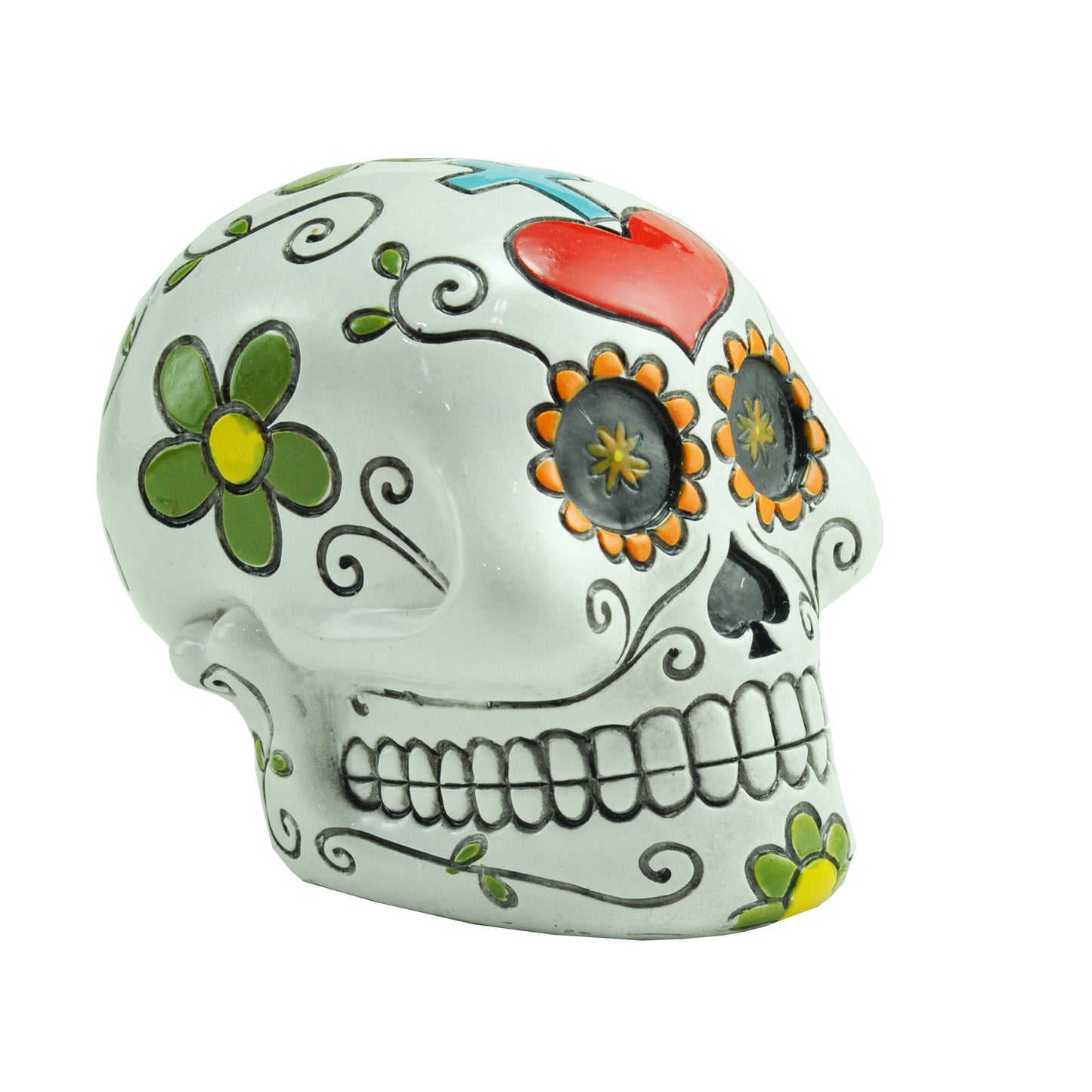 Mexican Day of the Dead Skull Money Bank