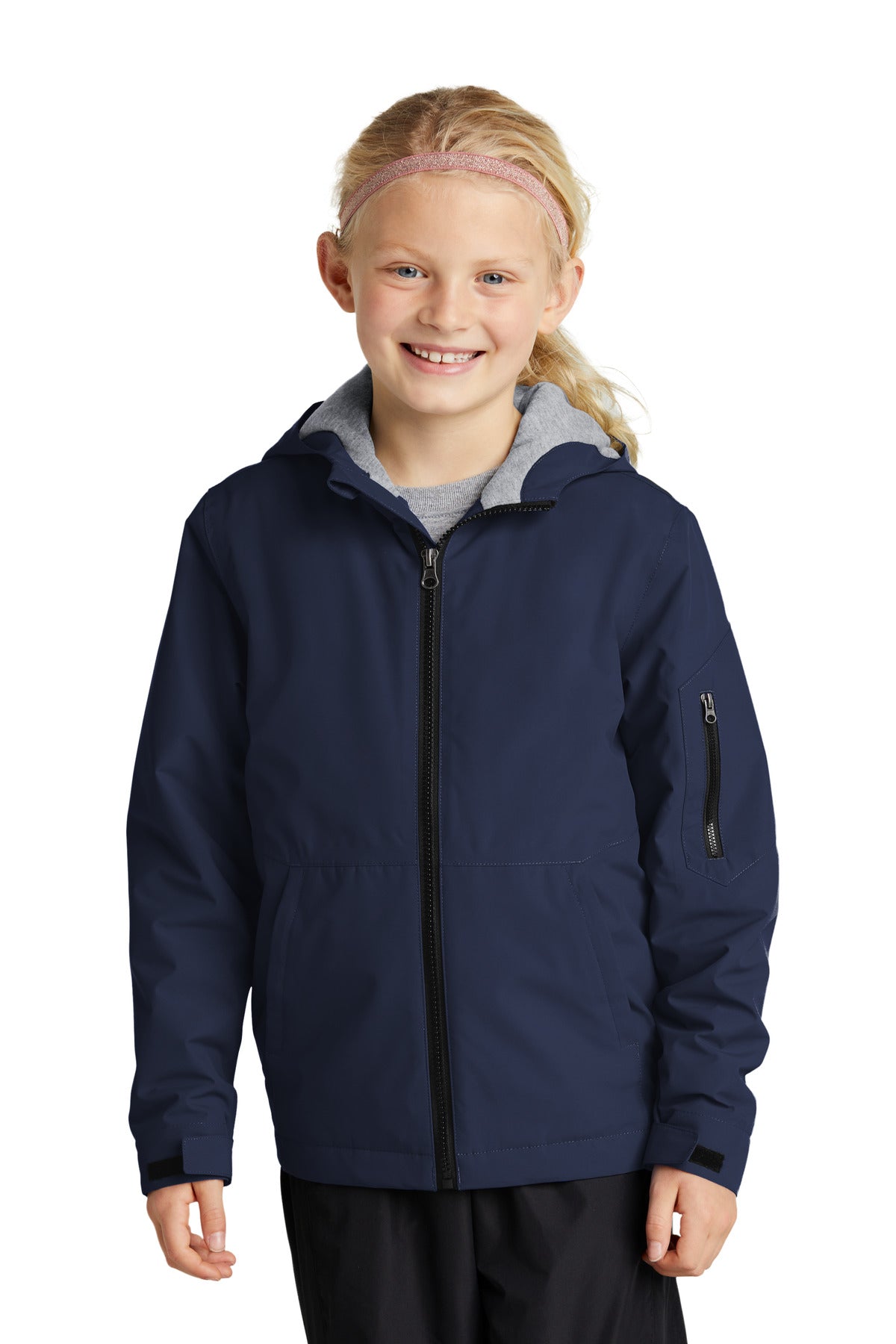 Sport-Tek® Youth Waterproof Insulated Jacket YST56